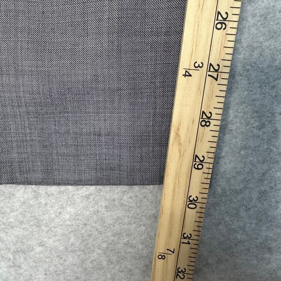 Kenneth Cole Wool Blend Suit Dress Pants Mens 34x30 Gray Flat Front Straight Leg - Picture 9 of 10